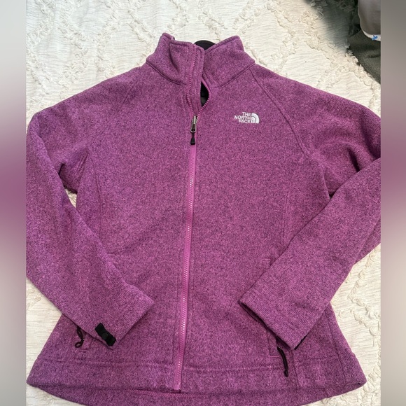 The North Face Jackets & Blazers - North Face Purple Full Zip Fleece Jacket